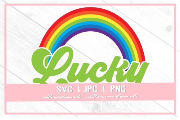 Download Retro Lucky Retro Rainbow St Patricks - Retro rainbow Collection